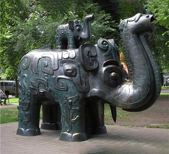 铸铜大象雕塑有什么寓意和象征呢